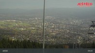 Archived image Webcam View from Stanice lanovky ČD, Liberec - Horní Hanychov 08:00