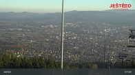 Archiv Foto Webcam Blick auf den Ještěd 07:00