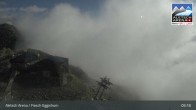 Archiv Foto Webcam Aletsch Arena: Bergstation Fiescheralp-Eggishorn 08:00