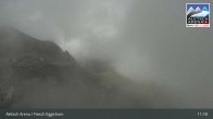 Archiv Foto Webcam Aletsch Arena: Bergstation Fiescheralp-Eggishorn 10:00
