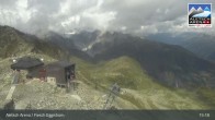 Archiv Foto Webcam Aletsch Arena: Bergstation Fiescheralp-Eggishorn 14:00