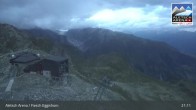 Archiv Foto Webcam Aletsch Arena: Bergstation Fiescheralp-Eggishorn 20:00