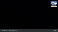 Archiv Foto Webcam Aletsch Arena: Bergstation Fiescheralp-Eggishorn 04:00