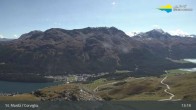 Archived image Webcam St. Moritz - Corviglia ski resort 12:00