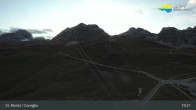 Archiv Foto St. Moritz Corviglia: Video-Webcam 18:00