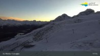 Archived image Webcam St. Moritz - Corviglia ski resort 22:00