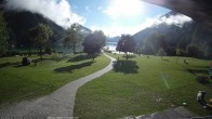 Archived image Webcam Stockenboi at lake Weissensee (East bank) 17:00