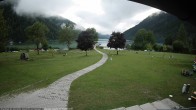 Archived image Webcam Stockenboi at lake Weissensee (East bank) 19:00