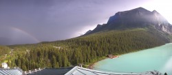 Archiv Foto Webcam Lake Louise: The Fairmont Chateau 16:00