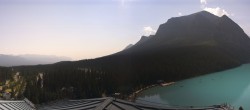 Archived image Webcam Lake Louise: The Fairmont Chateau 10:00