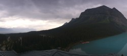 Archived image Webcam Lake Louise: The Fairmont Chateau 08:00