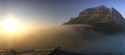 Archiv Foto Webcam Lake Louise: The Fairmont Chateau 06:00