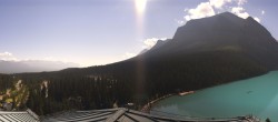 Archived image Webcam Lake Louise: The Fairmont Chateau 10:00