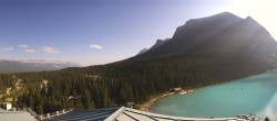 Archived image Webcam Lake Louise: The Fairmont Chateau 14:00