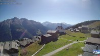 Archiv Foto Webcam Aletsch Arena: Kapelle Bettmeralp 13:00