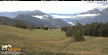 Archiv Foto Webcam Lienz: Blick auf die Meckisalm bei Zettersfeld 06:00