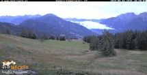 Archiv Foto Webcam Lienz: Blick auf die Meckisalm bei Zettersfeld 19:00