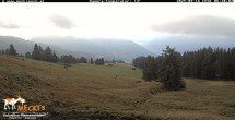 Archiv Foto Webcam Lienz: Blick auf die Meckisalm bei Zettersfeld 05:00