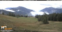 Archiv Foto Webcam Lienz: Blick auf die Meckisalm bei Zettersfeld 08:00