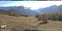 Archiv Foto Webcam Lienz: Blick auf die Meckisalm bei Zettersfeld 09:00
