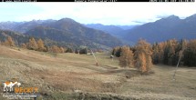 Archiv Foto Webcam Lienz: Blick auf die Meckisalm bei Zettersfeld 13:00