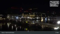 Archived image Webcam Hotel Krafft in Basel 21:00