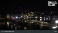 Archiv Foto Webcam Basel: Hotel Krafft 20:00