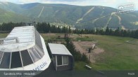 Archiv Foto Webcam Spindlermühle - Bergstation Sessellift Medvědín 14:00