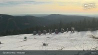 Archiv Foto Webcam Spindlermühle - Bergstation Sessellift Medvědín 12:00