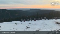 Archiv Foto Webcam Spindlermühle - Bergstation Sessellift Medvědín 20:00