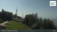 Archived image Webcam Gmunden: View Top Station Grünberg 14:00