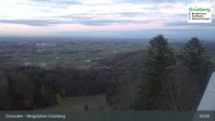 Archived image Webcam Gmunden: View Top Station Grünberg 02:00