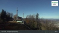 Archived image Webcam Gmunden: View Top Station Grünberg 10:00
