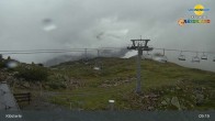 Archived image Webcam Chairlift Riedkopf - Klösterle 08:00