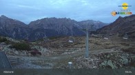 Archived image Webcam Chairlift Riedkopf - Klösterle 00:00