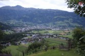 Archiv Foto Webcam Blick über Amlach und Lienz 19:00