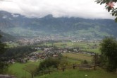 Archiv Foto Webcam Blick über Amlach und Lienz 07:00