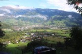 Archiv Foto Webcam Blick über Amlach und Lienz 09:00