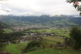 Archiv Foto Webcam Blick über Amlach und Lienz 07:00