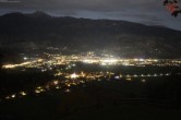 Archiv Foto Webcam Blick über Amlach und Lienz 23:00