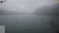 Archiv Foto Webcam Pertisau: Blick vom Hotel Post auf den Achensee 11:00