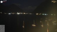 Archiv Foto Webcam Pertisau: Blick vom Hotel Post auf den Achensee 19:00