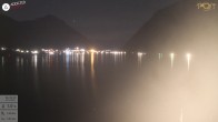 Archiv Foto Webcam Pertisau: Blick vom Hotel Post auf den Achensee 01:00
