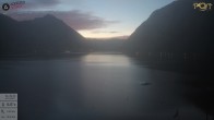 Archiv Foto Webcam Pertisau: Blick vom Hotel Post auf den Achensee 05:00