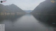 Archiv Foto Webcam Pertisau: Blick vom Hotel Post auf den Achensee 13:00