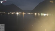 Archiv Foto Webcam Pertisau: Blick vom Hotel Post auf den Achensee 19:00