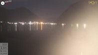 Archiv Foto Webcam Pertisau: Blick vom Hotel Post auf den Achensee 01:00