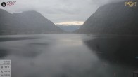 Archiv Foto Webcam Pertisau: Blick vom Hotel Post auf den Achensee 09:00