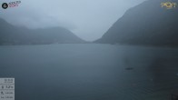 Archiv Foto Webcam Pertisau: Blick vom Hotel Post auf den Achensee 15:00