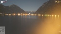 Archiv Foto Webcam Pertisau: Blick vom Hotel Post auf den Achensee 03:00